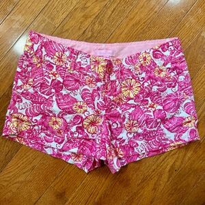 Floral Pink Women's Shorts
